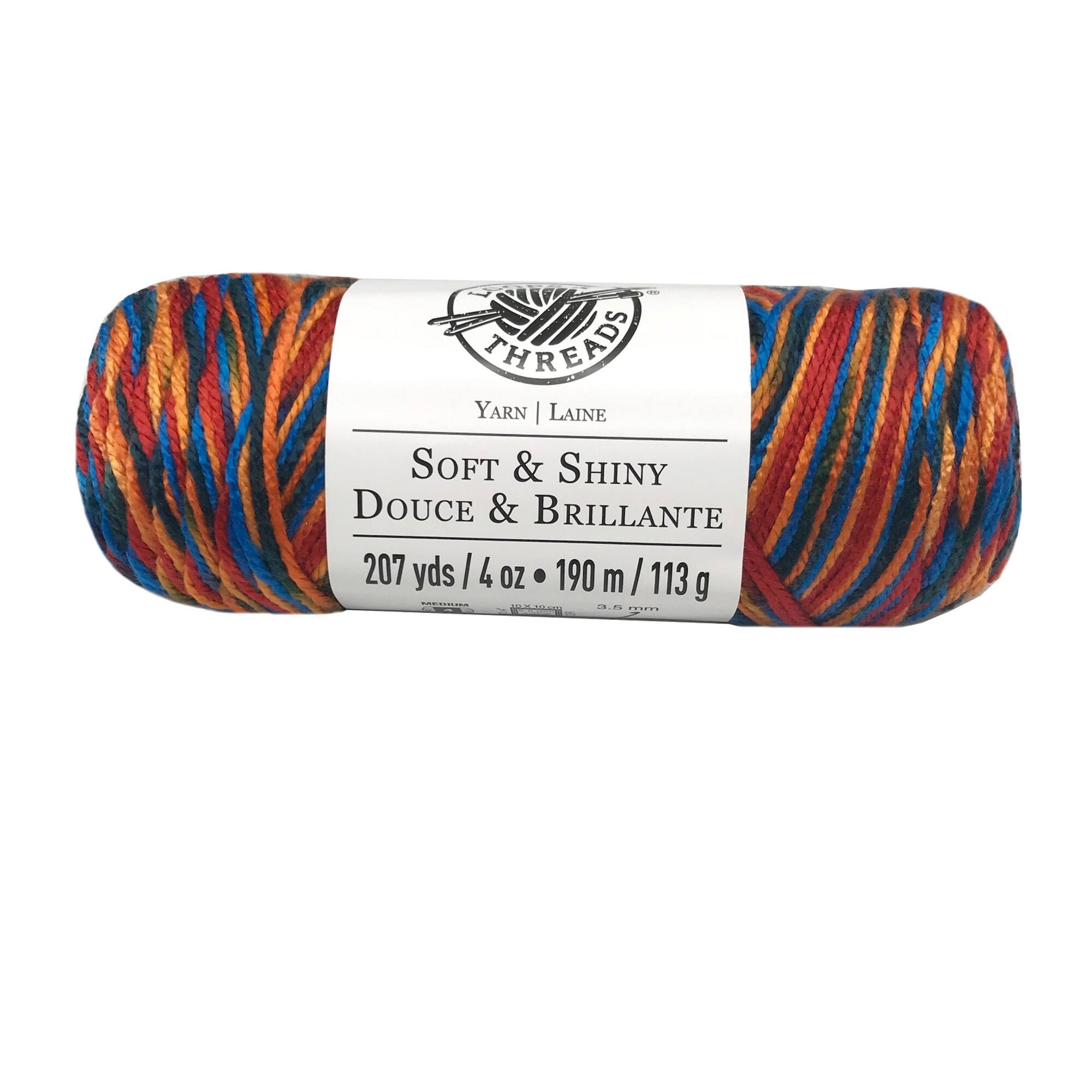 15 Pack: Soft & Shiny™ Ombre Yarn by Loops & Threads®